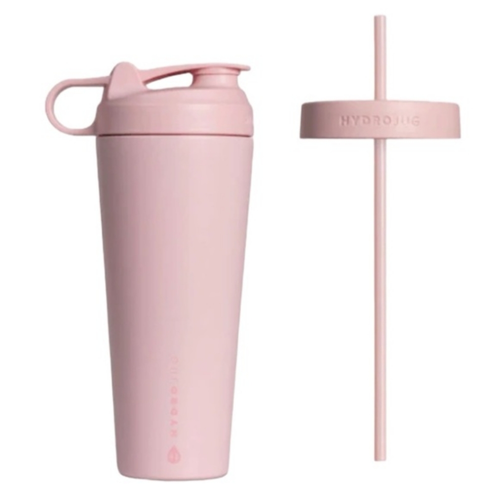 HydroJug Pink Sand Shaker with Straw